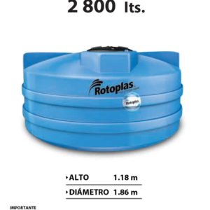Cisterna de Agua 2800 litros Equipada