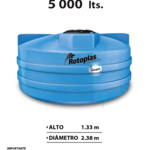 Cisternas Rotoplas 5000 litros Básica