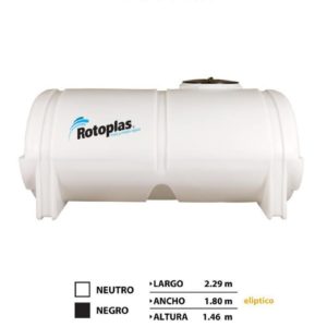 ROTOPLAS HORIZONTAL 4,000 LITROS Ref. 40%
